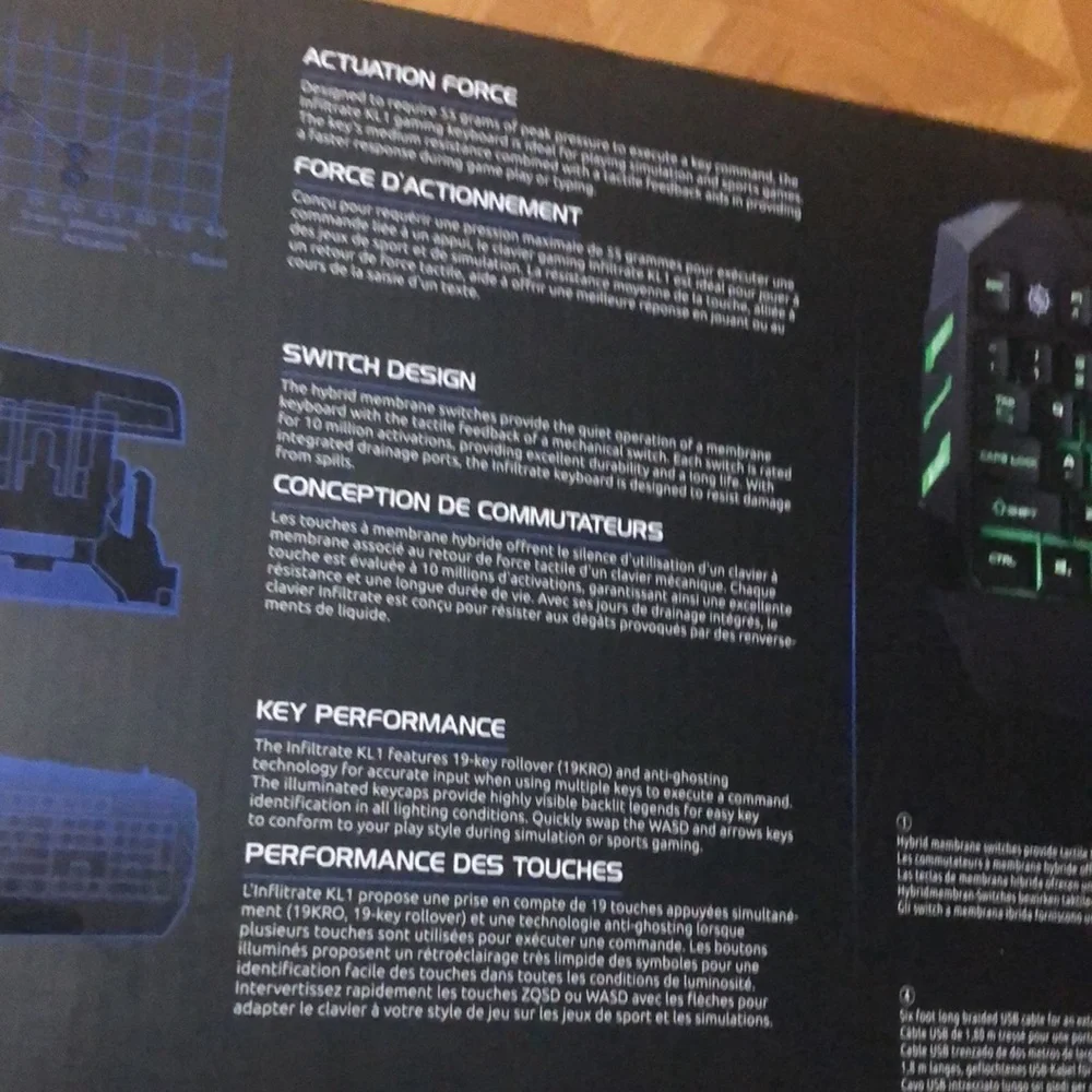 New gaming keyboard
